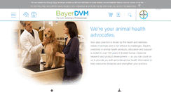 Desktop Screenshot of bayerdvm.com